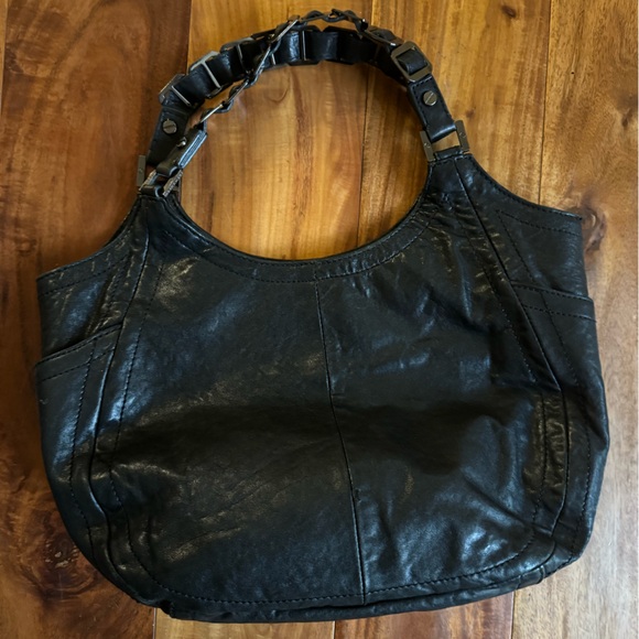 Tory Burch Louisa Tote, black, GUC - Picture 4 of 5